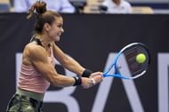 Maria Sakkari against Iga Swiatek